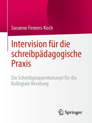 cover image of Intervision für die schreibpädagogische Praxis